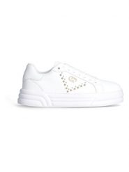 Liu Jo Skórzane sneakersy w kolorze białym rozmiar: 40. Białe obuwie sportowe damskie Liu Jo, bez zapięcia. Za 412.88 zł.