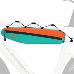 Torba rowerowa trójkątna pod ramę Rockbros Urban Rider 079. Niebieskie torebki klasyczne damskie ROCKBROS, bez dodatków. Za 99.00 zł.