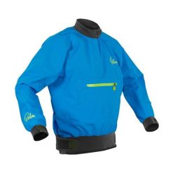 Kurtka kajakowa na wyprawy wodne unisex Palm Vector wodoodporna. Niebieskie kurtki damskie PALM, xl, bez wzorów, z nylonu, bez kaptura. Za 699.00 zł.