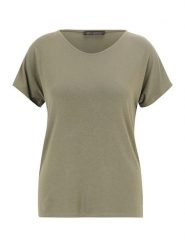 Betty Barclay Koszulka w kolorze khaki rozmiar: 44. Brązowe bluzki damskie Betty Barclay, bez wzorów, bez kołnierzyka, bez ramiączek. Za 42.08 zł.