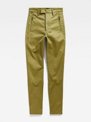 G-Star Spodnie w kolorze khaki rozmiar: W31/L34. Brązowe spodnie materiałowe damskie G-Star, bez wzorów, z materiału. Za 196.45 zł.