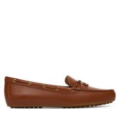 Mokasyny LAUREN RALPH LAUREN. Brązowe mokasyny damskie Lauren Ralph Lauren, bez obcasa. Za 549.99 zł.