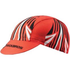 Czapka rowerowa ROCKBROS. Brązowe czapki z daszkiem damskie ROCKBROS, na lato, bez wzorów, z materiału. Za 54.00 zł.