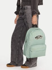 Vans Plecak Old Skool Classic VN000H4YEMW1 Zielony. Zielone plecaki Vans, bez wzorów, z materiału. Za 129.99 zł.