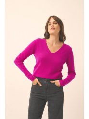 Just Cashmere Kaszmirowy sweter "Joan" w kolorze różowym rozmiar: M. Różowe swetry klasyczne damskie Just Cashmere, m, z kaszmiru, bez kołnierzyka. Za 347.99 zł.