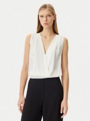 Rinascimento Bluzka CFC0122616003 Écru Regular Fit. Bluzki damskie Rinascimento, xl, bez wzorów, z syntetyku, bez kołnierzyka, bez ramiączek. Za 119.99 zł.