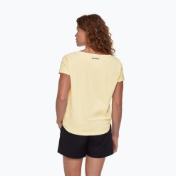 Koszulka damska Mammut Seon Playground. Brązowe koszulki damskie Mammut, bez wzorów, bez kołnierzyka, bez ramiączek. Za 179.99 zł.