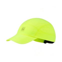 Czapka z daszkiem BUFF SPEED CAP SOLID. Niebieskie czapki z daszkiem damskie Buff, bez wzorów, z materiału. Za 120.13 zł.