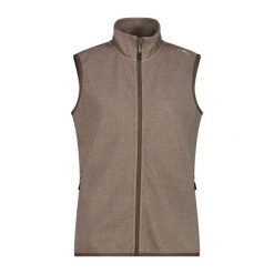 Damska kurtka bez rękawów z kapturem CMP Knit-Tech. Białe kurtki damskie CMP, xs, bez wzorów, z materiału, z kapturem. Za 226.50 zł.