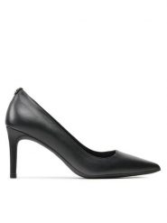 MICHAEL Michael Kors Szpilki Alina Flex Pump 40F2HNMP2L Czarny. Czarne szpilki damskie MICHAEL Michael Kors, bez wzorów, ze skóry, bez obcasa, na szpilce, bez zapięcia. Za 469.99 zł.