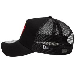 Czapka trucker RC Toulon New Era Core EF. Czarne czapki damskie New Era, bez wzorów, z materiału. Za 169.50 zł.