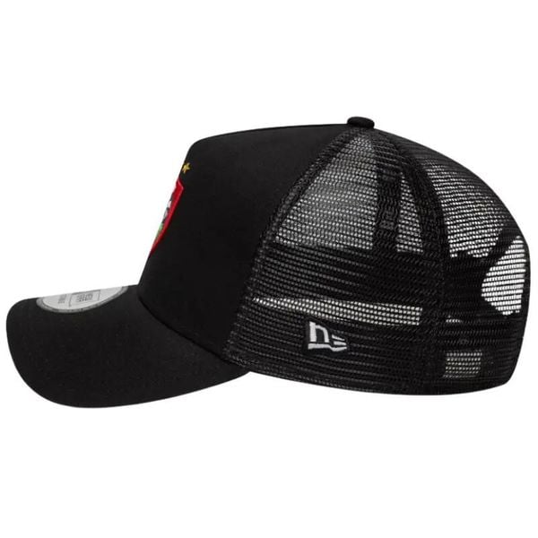 Czapka trucker RC Toulon New Era Core EF. Czarne czapki damskie New Era, bez wzorów, z materiału. Za 169.50 zł.