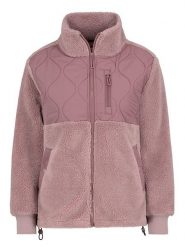 Sublevel Kurtka polarowa w kolorze jasnoróżowym rozmiar: XS. Różowe kurtki damskie Sublevel, xs, bez wzorów, z polaru, bez kaptura. Za 183.88 zł.