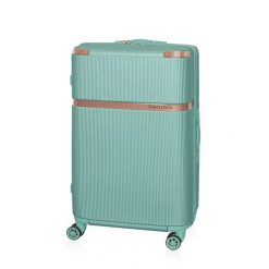 Mała walizka TITANIA BETLEWSKI j. zielony BWA-050 S. Zielone walizki Betlewski, bez wzorów, z materiału, małe. Za 239.99 zł.