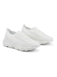 Freyling Sneakersy w kolorze białym rozmiar: 38. Białe obuwie sportowe damskie Freyling, z materiału, bez zapięcia. Za 110.45 zł.