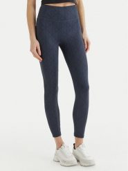 Calvin Klein Performance Legginsy LVGWS6L645 Granatowy Slim Fit. Niebieskie legginsy damskie Calvin Klein Performance, l, bez wzorów, z syntetyku. Za 269.99 zł.