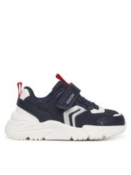 Geox Sneakersy J0H1 J55MQB 1454 C0735 M Granatowy. Niebieskie buty sportowe chłopięce Geox, z materiału, bez zapięcia. Za 139.99 zł.