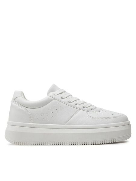 Leaf Sneakersy Bunsta LBUNS301P Biały. Białe buty sportowe chłopięce Leaf, z materiału, bez zapięcia. Za 159.99 zł.