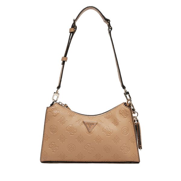 Torebka Guess. Zielone listonoszki damskie Guess, z aplikacjami, bez dodatków. Za 339.99 zł.