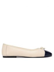 Gant Baleriny 30511856 Écru. Balerinki damskie Gant, bez wzorów, ze skóry. Za 309.99 zł.