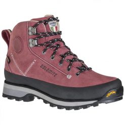Buty trekkingowe damskie Dolomite Cinquantaquattro Trek GT. Czerwone obuwie trekkingowe damskie Dolomite, z gore-texu, bez zapięcia. Za 998.30 zł.