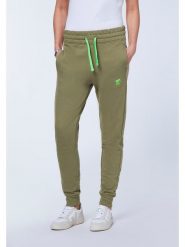 Polo Sylt Spodnie dresowe w kolorze khaki rozmiar: XL. Brązowe spodnie dresowe damskie Polo Sylt, xl, bez wzorów, z bawełny. Za 96.37 zł.
