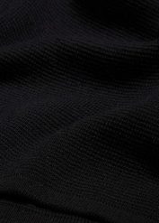 Sweter z dzianiny Milano w prążek, z okrągłym dekoltem. Czerwone swetry klasyczne damskie bonprix, z dzianiny, bez kołnierzyka. Za 114.99 zł.