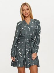 Vero Moda Sukienka codzienna Jessi 10317440 Zielony Regular Fit. Zielone sukienki damskie Vero Moda, bez wzorów, z wiskozy, bez ramiączek. Za 69.99 zł.