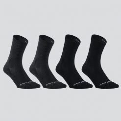 Skarpety sportowe tenis Artengo RS 300 High 4 pary. Skarpetki damskie ARTENGO, bez wzorów, z bawełny. Za 39.99 zł.
