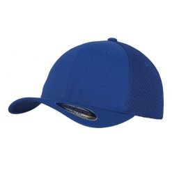 Czapka Z Daszkiem Tactel Mesh. Czarne czapki z daszkiem damskie FLEXFIT, bez wzorów, z meshu. Za 98.99 zł.