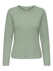 ONLY Sweter w kolorze zielonym rozmiar: L. Zielone swetry klasyczne damskie Only, l, ze splotem, bez kołnierzyka. Za 135.49 zł.