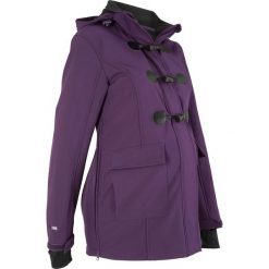 Kurtka ciążowa budrysówka softshell bonprix ciemny lila. Fioletowe kurtki damskie bonprix, z materiału. Za 139.99 zł.