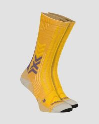 Skarpety X-Socks Trekking Perform Merino Crew. Żółte skarpetki damskie X Socks, bez wzorów. Za 148.85 zł.