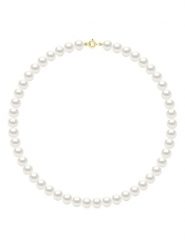 ATELIERS SAINT GERMAIN Naszyjnik perłowy w kolorze białym - dł. 42 cm rozmiar: onesize. Białe naszyjniki damskie ATELIERS SAINT GERMAIN, z perłą, złote. Za 761.99 zł.