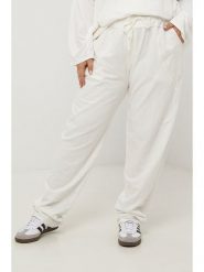 Curvy Lady Spodnie w kolorze białym rozmiar: 48/50. Białe spodnie materiałowe damskie Curvy Lady, bez wzorów, z materiału. Za 108.99 zł.