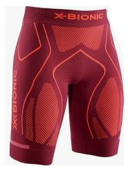 X-Bionic Szorty w kolorze czerwonym do biegania rozmiar: M. Czerwone spodenki sportowe damskie X BIONIC, m, bez wzorów, z materiału, do biegania. Za 259.13 zł.