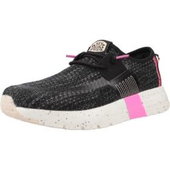 Kapcie HEY DUDE SIROCCO Czarny. Czarne kapcie damskie Hey dude, z materiału. Za 229.00 zł.
