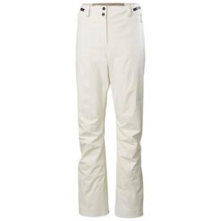 Spodnie narciarskie dla kobiet Helly Hansen St. Moritz Ins 2.0. Białe spodnie sportowe damskie Helly Hansen, na zimę, bez wzorów, narciarskie. W wyprzedaży za 1,996.50 zł.