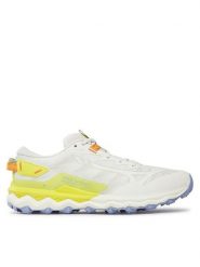 Mizuno Buty do biegania Wave Daichi 7 J1GC2372 Biały. Białe obuwie sportowe damskie Mizuno, z materiału, bez zapięcia, do biegania. Za 309.99 zł.