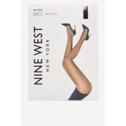 Rajstopy Nine West. Czarne rajstopy Nine West, bez wzorów. Za 29.99 zł.