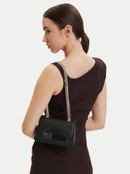 Just Cavalli Torebka 80RA4BB7 ZS766 Czarny. Czarne torebki wieczorowe damskie Just Cavalli, bez wzorów, ze skóry, bez dodatków. Za 749.99 zł.