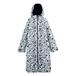 Duży Kwiatowy Szlafrok Unisex Dla Dorosłych. Białe szlafroki damskie Regatta, bez wzorów, z materiału, z kapturem. Za 316.99 zł.