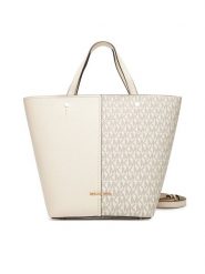 MICHAEL Michael Kors Torebka Flora 30T5GFFT2B Beżowy. Brązowe torebki klasyczne damskie MICHAEL Michael Kors, ze skóry, bez dodatków. Za 1,059.00 zł.