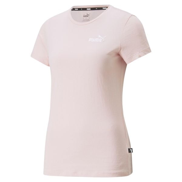 Koszulka fitens damska Puma ESS+ Embroidery Tee. Czerwone koszulki damskie Puma, s, bez wzorów, bez kołnierzyka, bez ramiączek. Za 89.00 zł.