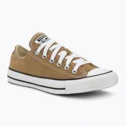 Trampki Converse Chuck Taylor All Star Classic Ox. Brązowe trampki damskie Converse, bez wzorów, bez zapięcia. Za 329.99 zł.