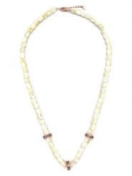 Luxenter Naszyjnik z cyrkoniami rozmiar: onesize. Białe naszyjniki damskie Luxenter, z cyrkonią, srebrne. Za 173.99 zł.