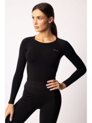 Spaio Koszulka sportowa "Adapt" w kolorze czarnym rozmiar: XL. Czarne koszulki sportowe damskie Spaio, xl, bez wzorów, z materiału, bez ramiączek, outdoorowe. Za 118.28 zł.