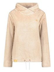 Geographical Norway Bluza polarowa "Trinita" w kolorze beżowym rozmiar: XL. Brązowe bluzy damskie Geographical Norway, xl, bez wzorów, z polaru, bez kaptura. Za 104.39 zł.