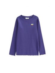Coccodrillo Bluzka WC5143104CGK Granatowy Slim Fit. Niebieskie bluzki i koszule dziewczęce COCCODRILLO, bez wzorów, z bawełny, bez kołnierzyka, bez ramiączek. Za 29.99 zł.