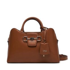 Torebka Guess. Brązowe torebki klasyczne damskie Guess, bez dodatków. Za 653.99 zł.